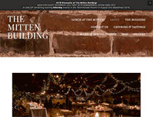 Tablet Screenshot of mittenbuilding.com